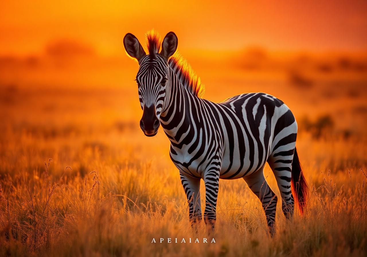Spot zebras across the Tsavo plains